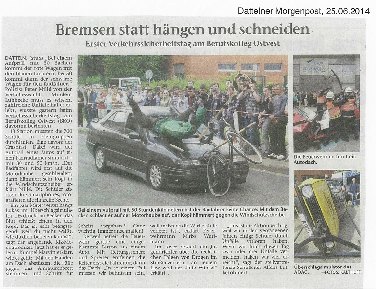 VERKEHRSSICHERHEITSTAG