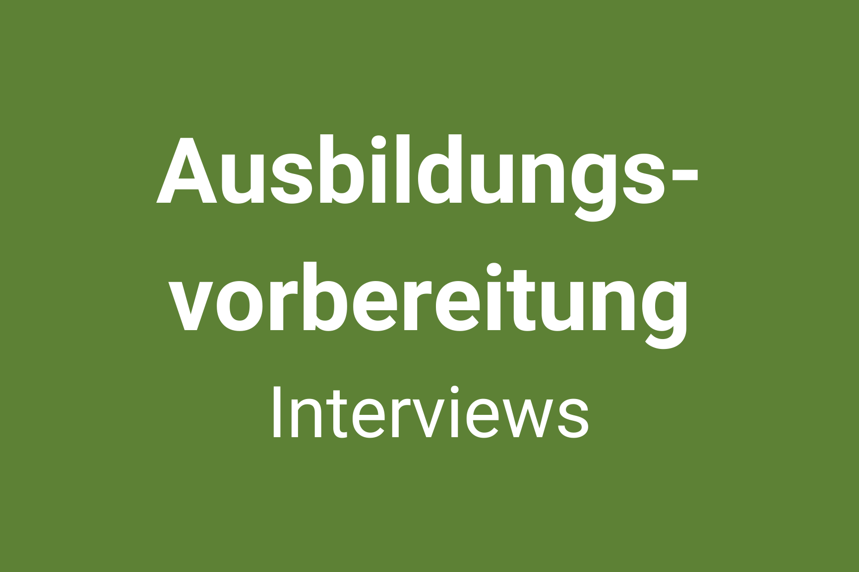 AAV Interview